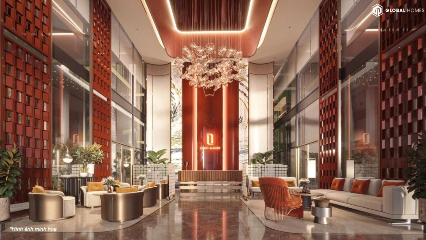 Sảnh chờ Lusso Saigon Sảnh chờ Lusso Saigon