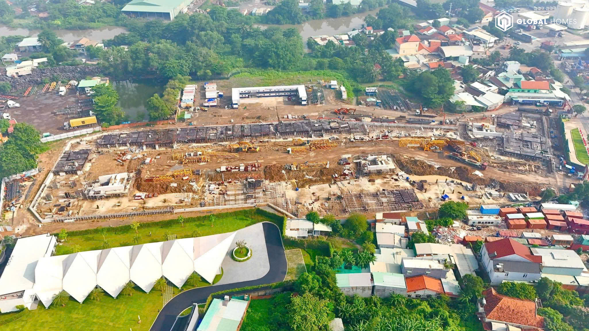 Tiến độ dự án The Gió Riverside Tiến độ dự án The Gió Riverside