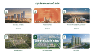 Các dự án đang mở bán