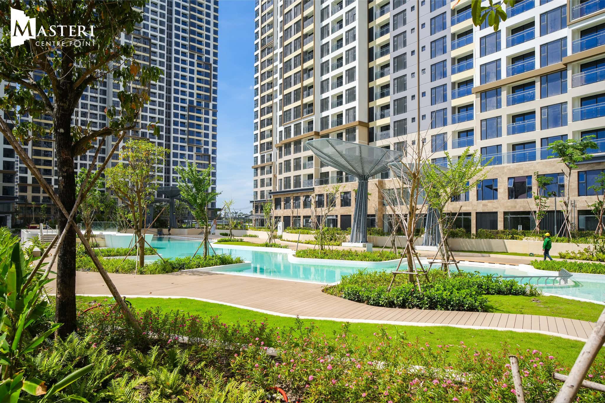 Công viên nội khu Masteri Centre Point Công viên nội khu Masteri Centre Point