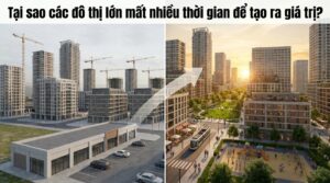 Đô thị lớn cần thời gian tạo giá trị