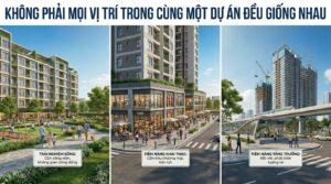 Nhu cầu phù hợp với từng vị trí trong dự án