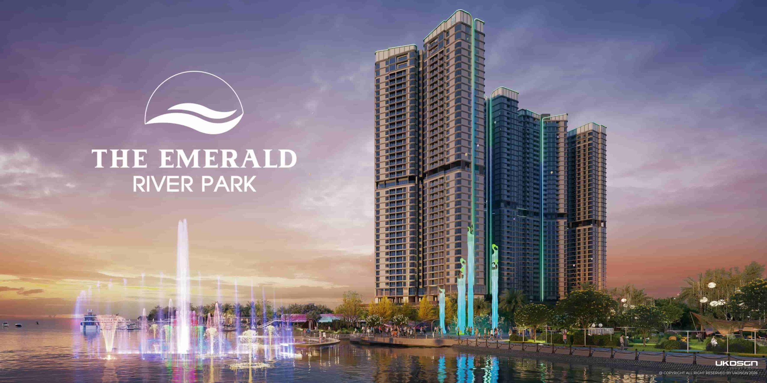 Dự án căn hộ bên sông The Emeral River Park Dự án căn hộ bên sông The Emeral River Park