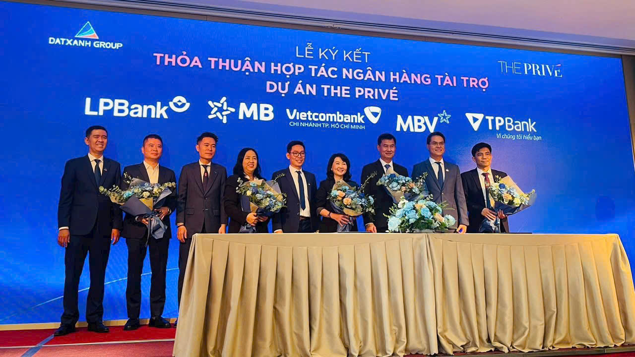 Lễ ký kết hợp tác giữa The Privé các ngân hàng Lễ ký kết hợp tác giữa The Privé các ngân hàng