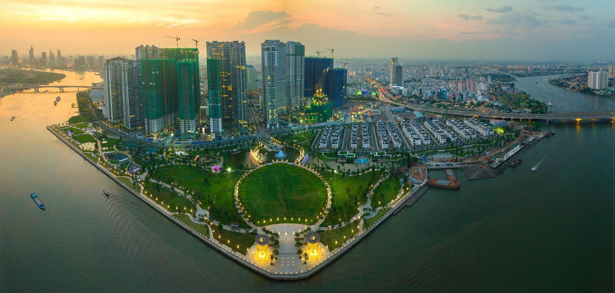 Dự án Vinhomes Central Park ven sông Dự án Vinhomes Central Park ven sông