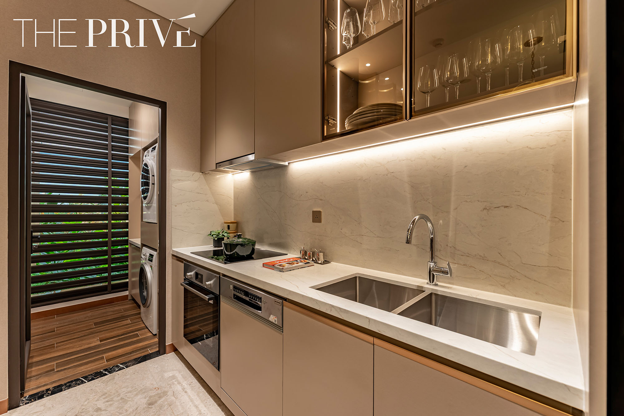Khu vực bếp The Privé Khu vực bếp The Privé
