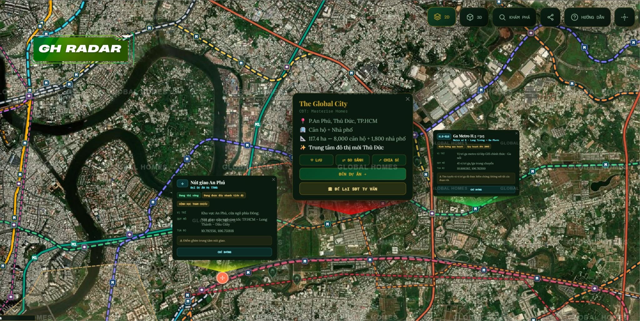 Hạ tầng kết nối The Global City